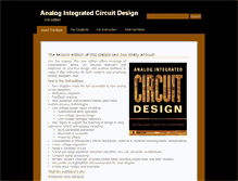 Tablet Screenshot of analogicdesign.com